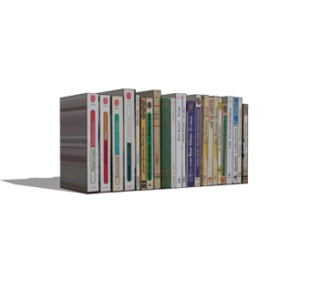 现代书籍su模型