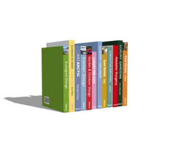 现代书籍su模型