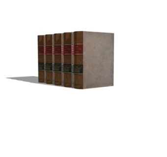 现代书籍su模型