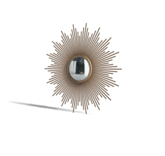 现代镜子装饰挂件su模型