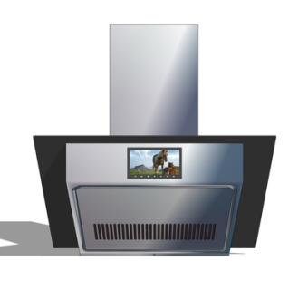 现代油烟机su模型