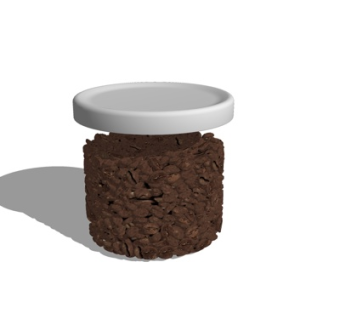 现代调料罐su模型