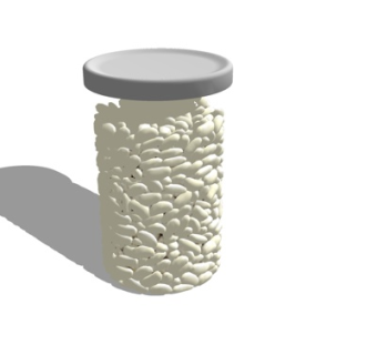 现代调料罐su模型