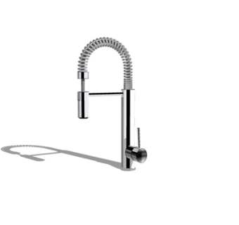 现代金属水龙头su模型