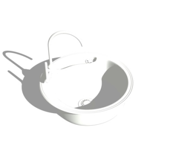 现代台盆su模型