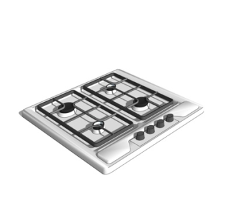 现代金属煤气灶su模型