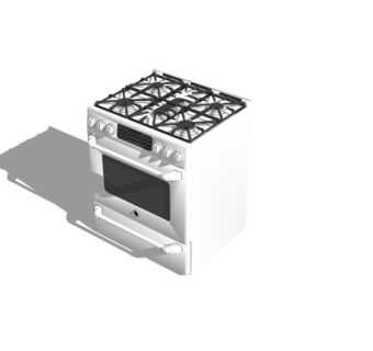 现代集成灶su模型