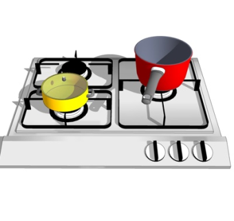 现代煤气灶su模型