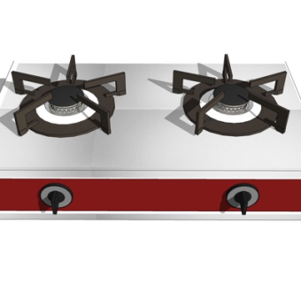 现代煤气灶su模型