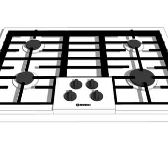 现代煤气灶su模型