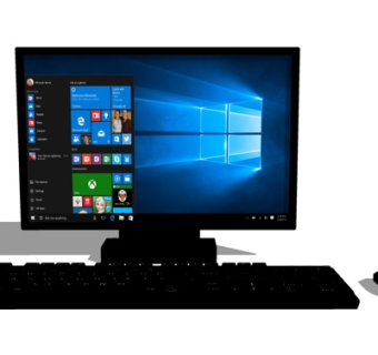 现代台式电脑su模型