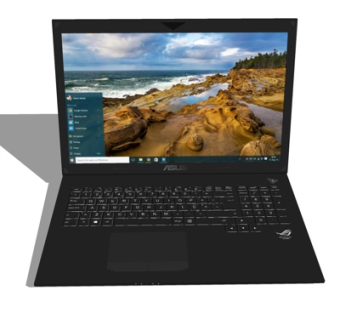 现代笔记本电脑su模型