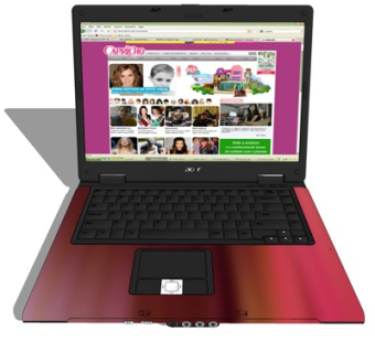 现代笔记本电脑su模型