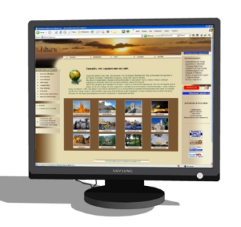 现代电脑显示器su模型