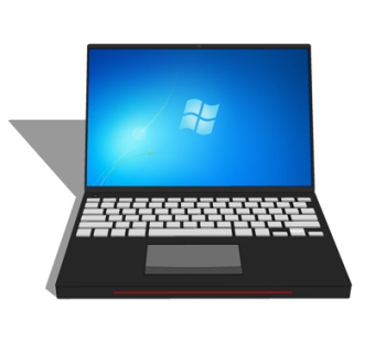 现代笔记本电脑su模型