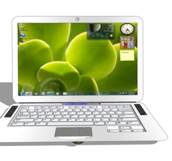 现代笔记本电脑su模型