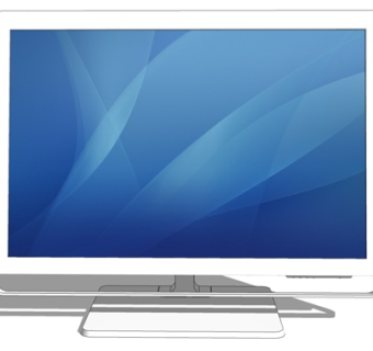 现代电脑显示器su模型