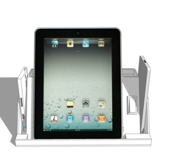 现代平板电脑su模型