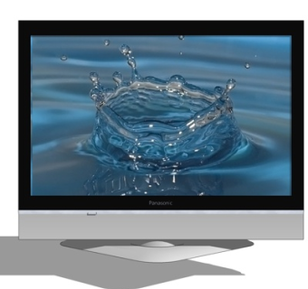 现代液晶电视su模型