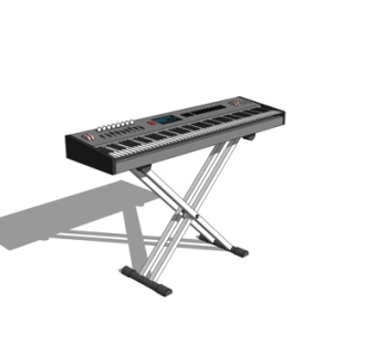 现代电子钢琴su模型