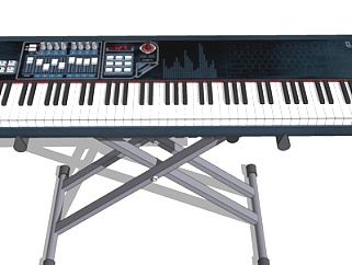 现代<em>电子钢琴</em>su模型