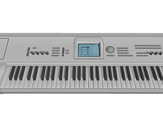 现代电子<em>钢琴</em>su模型