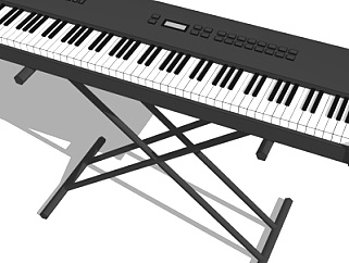 现代<em>电子</em>钢琴su模型