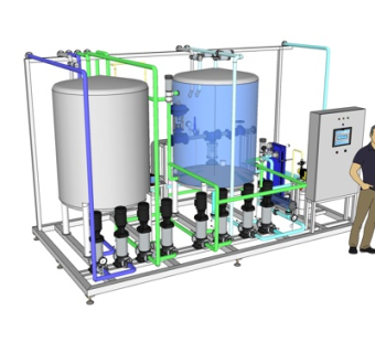 现代工业设备su模型