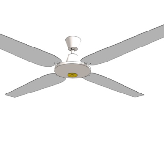 现代吊扇su模型