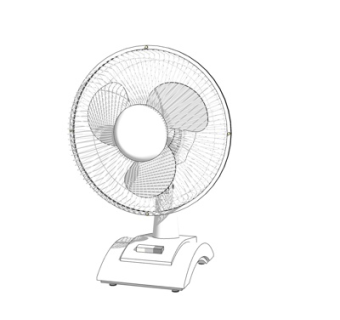 现代台扇风扇su模型