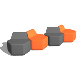 现代休闲椅su模型