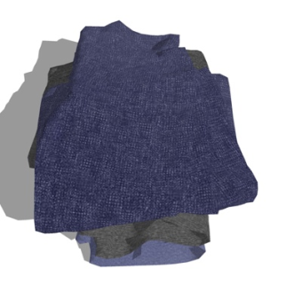 现代服饰su模型