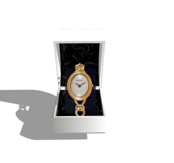 现代轻奢腕表su模型