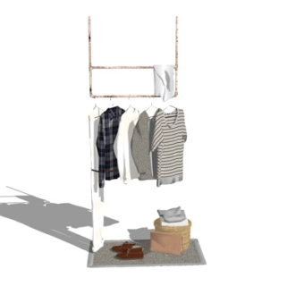 现代服饰su模型