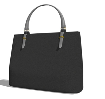 现代手提包su模型