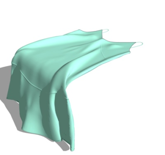 现代连衣裙su模型