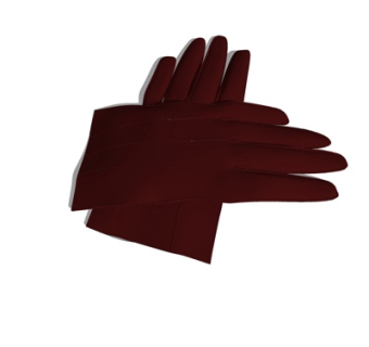 现代手套su模型