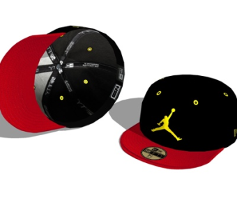 现代乔丹帽子su模型