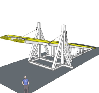 现代工业设备su模型