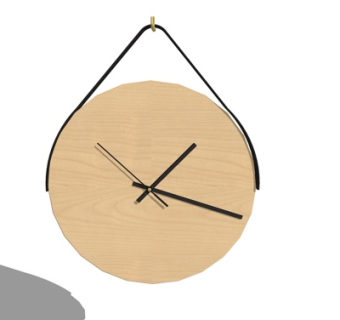 现代装饰挂钟su模型