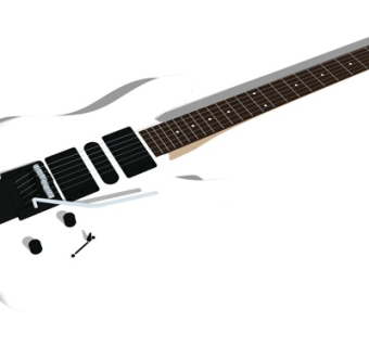 现代吉他su模型