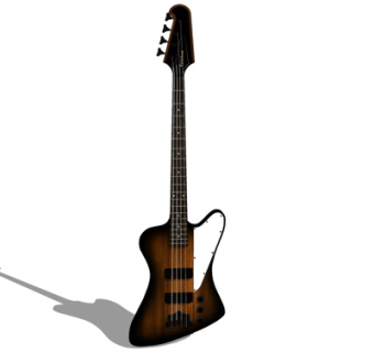 现代吉他su模型