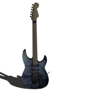 现代吉他su模型