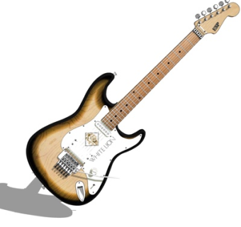 现代吉他su模型