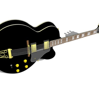 现代吉他su模型