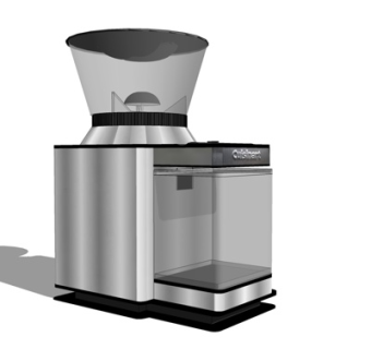 现代榨汁机su模型