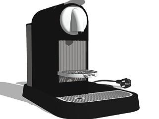 现代<em>自助咖啡机</em>su模型