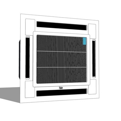 现代中央空调su模型