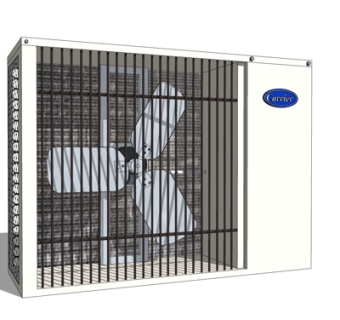 现代空调排风扇su模型