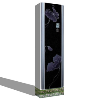 现代柜式空调su模型